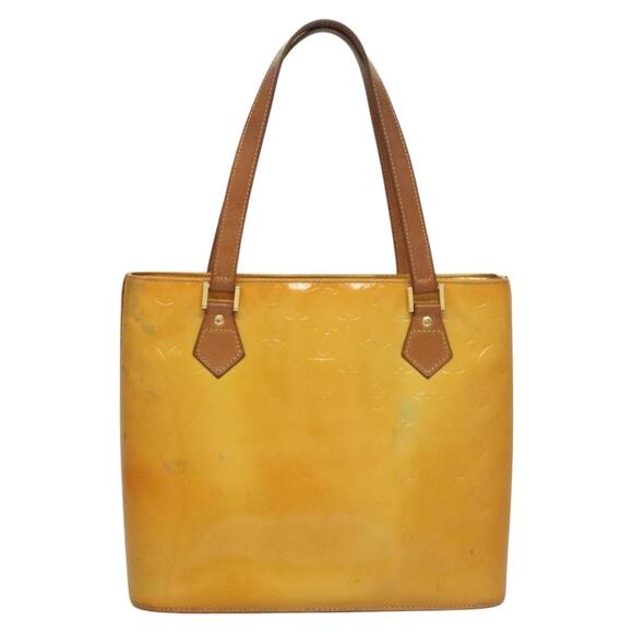 LOUIS VUITTON Monogram Vernis Houston Hand Bag Gris M91053 - Picture 3 of 13